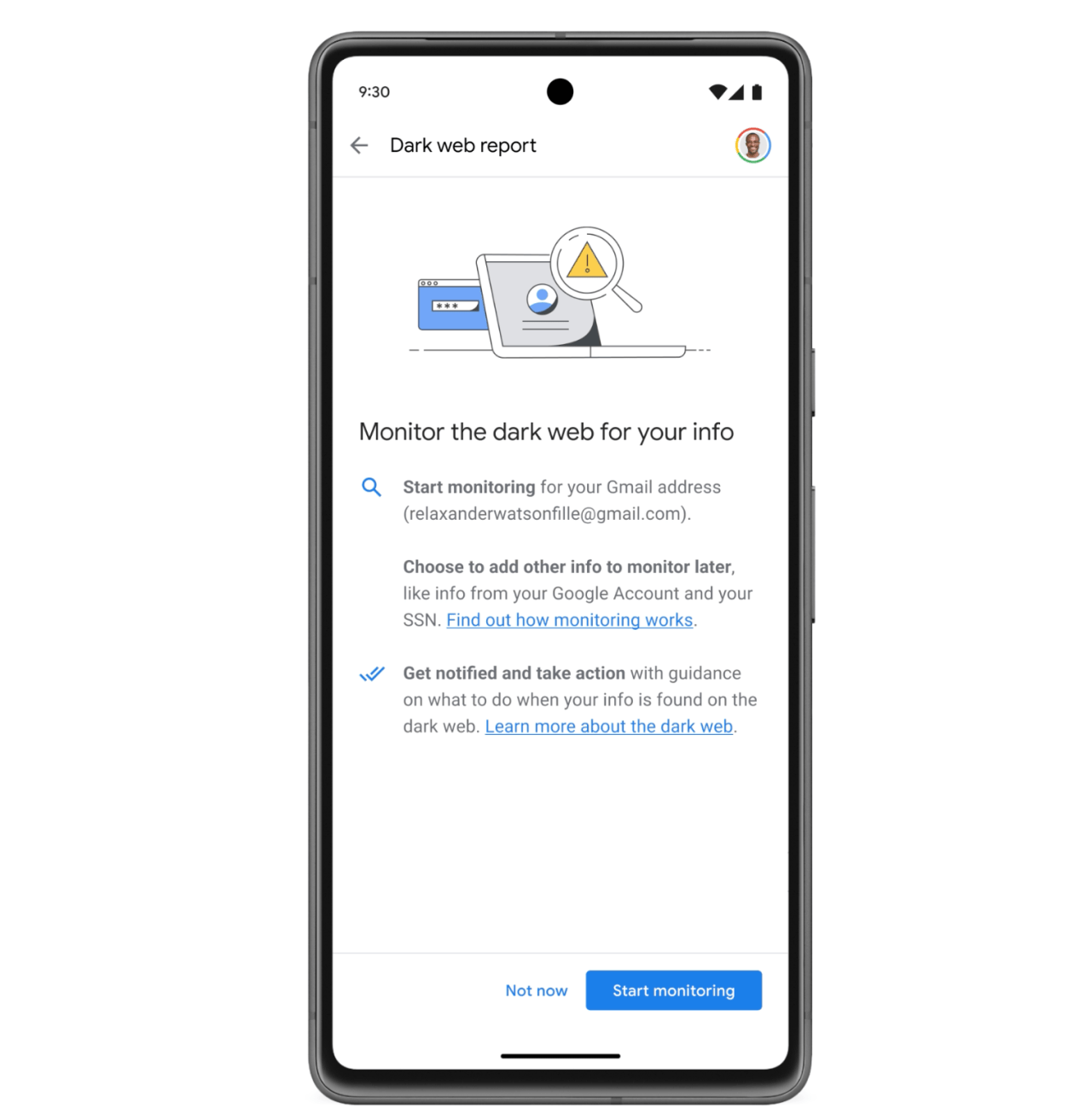ویژگی «گزارش تاریک وب» گوگل از ماه فوریه دیگر در دسترس نخواهد بود